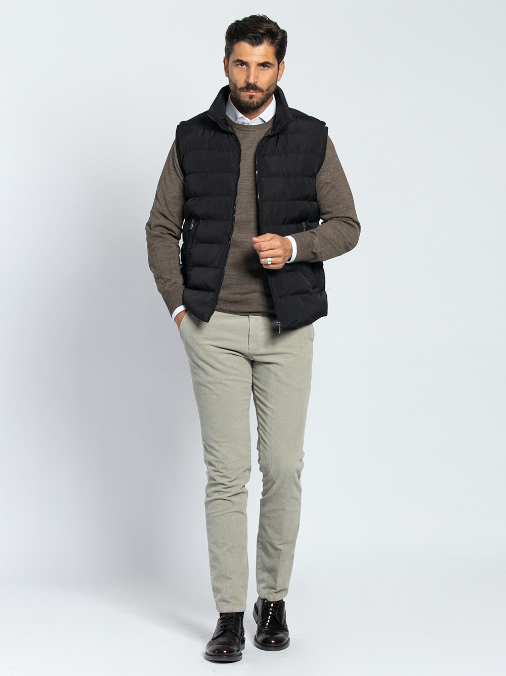 Gilet in tessuto tecnico Imbottito ecopiuma