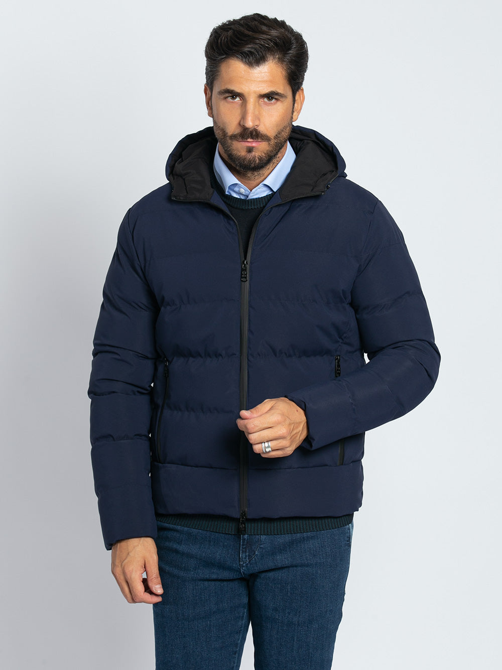 Bomber imbottito in ecopiuma 90/10